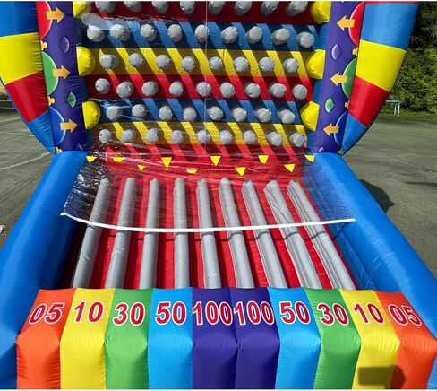 Giant Interactive Game Inflatable Prize Drop Board Towering Inflatable Board with Blower&Balls for Carnival Tradeshow Party Community Festival in Kuwait