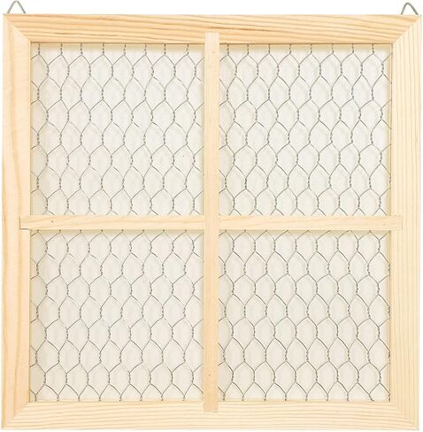 4 Pack Chicken Wire Wood Frame 12 x 12 Inches Unfinished Wooden Frame for photoes,Jewelry Crafting Project (Interior 10 x 10 in) in Kuwait