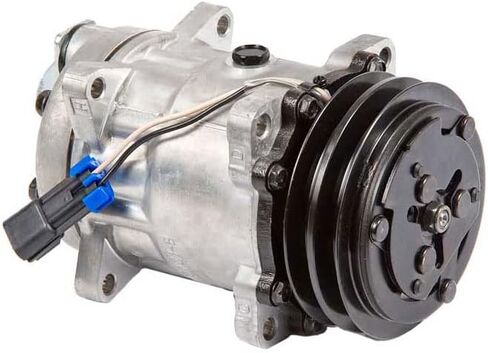 AC Compressor & 2 Groove A/C Clutch For Chevy Kodiak GMC TopKick Ford Dodge & Winnebago RV Replaces Sanden SD7H15 7803 - BuyAutoParts 60-01552NA New in Kuwait