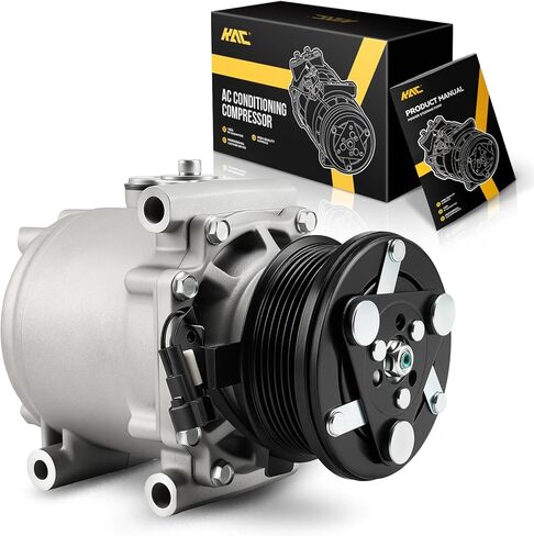 KAC A/C Compressor Compatible with Ford Mustang 2007-2010 4.0L, Air Conditioning Compressors Replace for 140531NC in Kuwait