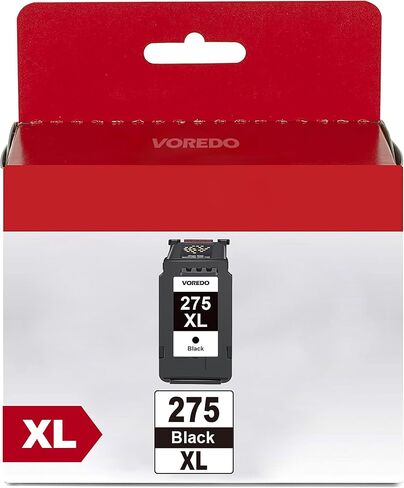 275 خرطوشة حبر سوداء 275XL لخراطيش حبر Canon 275 PG-275 PG275 XL حبر Canon PIXMA TR4720 TR4722 TR4723 TS3720 TS3500 TS3520 TS3522 TS3720 TS3722 طابعات (أسود لطابعات Canon 275) in Kuwait