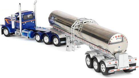 First Gear DCP 1/64 Peterbilt 389 Day Cab Semi Truck with Walker Food Grade Tank Trailer, Finnesgard Trucking 60-2165 in Saudi Arabia