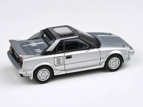 1985 MR2 MK1 Super Silver Metallic with Sunroof 1/64 Diecast Model Car by Paragon Models PA-55363 in Kuwait