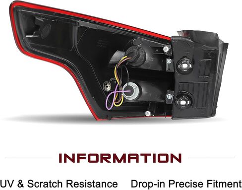JSBOYAT Halogen Tail Light Assembly Replacement Fit for 13-16 Ford Escape OE Rear Taillight Brake Tail Lamp (Right Passenger Side) in Saudi Arabia