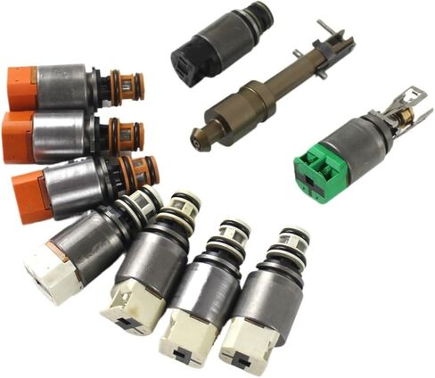 10PCS Refurbishment 8 Speed Transmission Solenoid Valve Kit 8HP45 8HP45X 8HP70 8HP75X 8HP90 Compatible With BMW Mechatronics Engine Car in Saudi Arabia