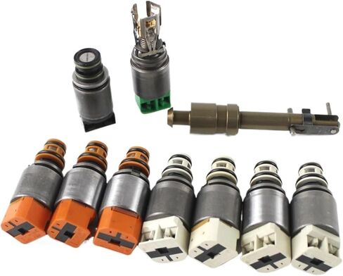 10PCS Refurbishment 8 Speed Transmission Solenoid Valve Kit 8HP45 8HP45X 8HP70 8HP75X 8HP90 Compatible With BMW Mechatronics Engine Car in Saudi Arabia