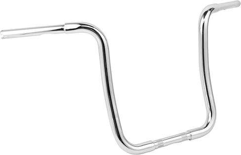 XMTMOTO 16 inches Rise 1-1/4 inches Ape Hanger Handlebar fits for Harley-Davidson FLST, FXST, Sportster XL(including Throttle-by-wire models, and any Custom Application), XMT-BJ4484-NEW-1 in Kuwait