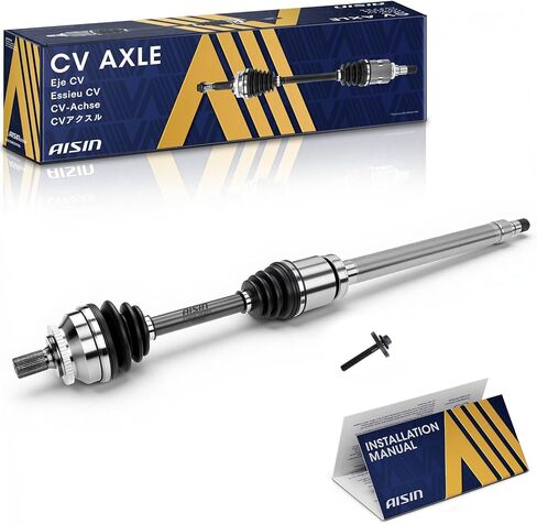 AISIN AFTERMARKET CVAVL-02427 Front Passenger CV Axle Shaft Assembly - Compatible with Volvo V70 2001-2007, S60 2001-2009 in Kuwait