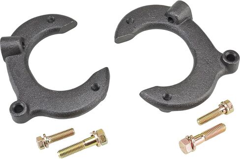 Mustang II 11-Inch Complete Brake Kit Upgrade, Fits Ford 5 x 4-1/2 Bolt Pattern, Includes Rotors, Calipers, Hoses, & Hardware, Bolt-On Installation for '74-'80 Pinto, Bobcat, Mustang II Spindles in Kuwait