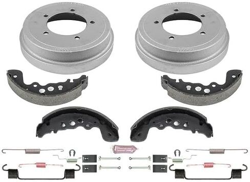 Power Stop KOE15354DK Autospecialty Rear Replacement Brake Kit-OE Brake Drums & Ceramic Brake Pads For Chevrolet Tracker 2000-2001 [Model Specific] in Kuwait
