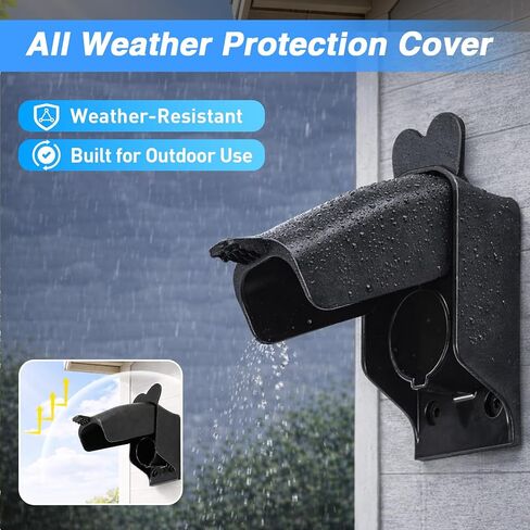 EV Charger Holster Dock, EV Charger Holder Wall Mount Kit Compatible with SAE J1772 Connector, EV Charger Cable Holder for Electric Vehicles in Saudi Arabia