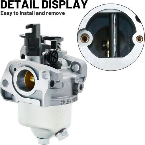 Carburetor Kit for LCT 208cc Engine, Replaces OEM 20824051 20824052 PGH44072 PGH44203, Fits MudHead 208R Hammerhead Marauder Go Karts in Saudi Arabia