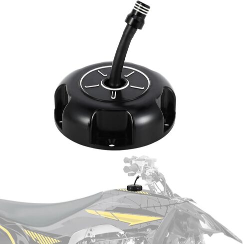 ATV Gas Cap CNC for YFZ 450 YFZ450R 2009-2025 YFZ450 2004-2009 2012-2013 YFZ450X 2009-2011 Blue,Aluminum Venting Solid CNC-Machined Aluminum Built-In One-Way Vent Leak-Proof Flexible Gasket in Kuwait
