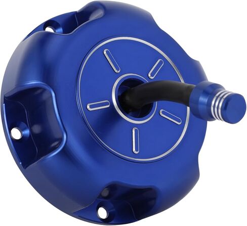 ATV Gas Cap CNC for YFZ 450 YFZ450R 2009-2025 YFZ450 2004-2009 2012-2013 YFZ450X 2009-2011 Blue,Aluminum Venting Solid CNC-Machined Aluminum Built-In One-Way Vent Leak-Proof Flexible Gasket in Kuwait