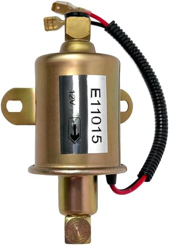 E11015 Electric Fuel Pump for Onan 5500 5.5KW RV Generator - 304 Stainless Steel Housing - Fits HGJAB Series & Cummins EVAP - Replaces A029F887, 149-2620 in Saudi Arabia
