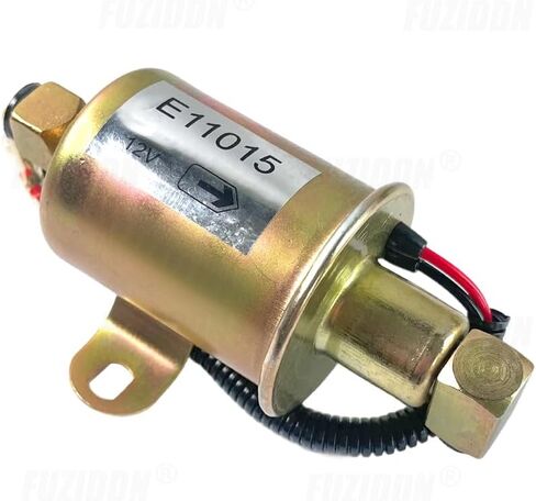 E11015 Electric Fuel Pump for Onan 5500 5.5KW RV Generator - 304 Stainless Steel Housing - Fits HGJAB Series & Cummins EVAP - Replaces A029F887, 149-2620 in Saudi Arabia