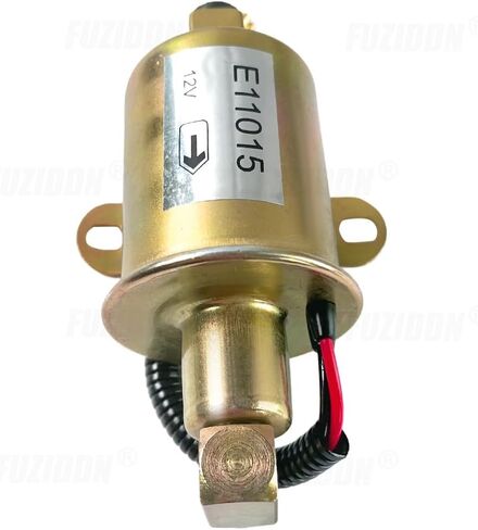 E11015 Electric Fuel Pump for Onan 5500 5.5KW RV Generator - 304 Stainless Steel Housing - Fits HGJAB Series & Cummins EVAP - Replaces A029F887, 149-2620 in Saudi Arabia