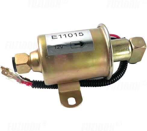 E11015 Electric Fuel Pump for Onan 5500 5.5KW RV Generator - 304 Stainless Steel Housing - Fits HGJAB Series & Cummins EVAP - Replaces A029F887, 149-2620 in Saudi Arabia
