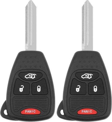 Vurkcy Key Fob Replacement for 2004-2007 Chrysler Caravan& Grand Caravan Town Country/ 04-08 Pacifica/ 05-07 Liberty Car Keyless Entry Remote Control, OHT692427AA OHT692713AA, 4-Btn in Kuwait
