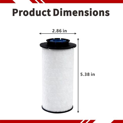 68235275AA Fuel Filter Element Replacement for Ram, Dodge, Jeep, and Chrysler 1500 3.0L V6 2014-2019 Ecodiesel Engine Replaces 300245 WF10245 CS11997 L5693F 56086 in Saudi Arabia
