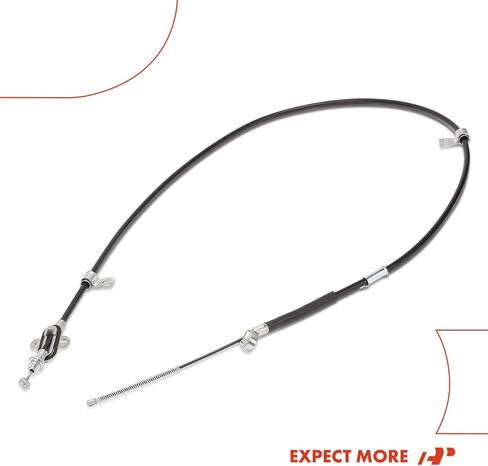 A-Premium Rear Passenger Side Parking Brake Cable Assembly Compatible with Toyota Models: Camry 2007/2010-2011, Manual Transmission - Replace# 4642006090 in Kuwait