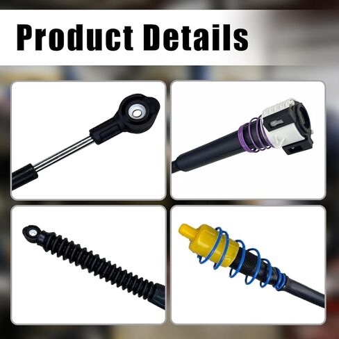 Automatic Transmission Gear Shift Cable Compatible with CHEVROLET AVALANCHE 1500 2500 2002-2006,CHEVROLET SUBURBAN 1500 2500 2000-2006,Replaces 88967320,Y1288,905-646,CA1258 in Saudi Arabia