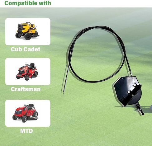 946-05098C 946-05098A 946-05098B 746-05098A Throttle Choke Cable Compatible with Cub Cadet Throttle/Choke Cable XT1-LT42 Lawn Garden Tractors in Saudi Arabia