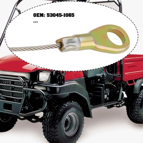 2pcs ATV Tailgate Cable 53045-1065 Compatible with Kawasaki Mule 3000 3010 3020 2001-2003 in Kuwait