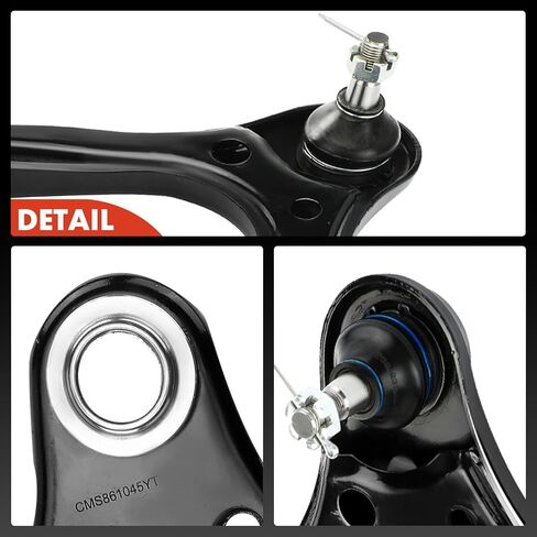 A-Premium 2 x Front Upper Control Arms, with Ball Joint & Bushing, Compatible with Toyota Tacoma 2005-2015, RWD Only in Kuwait