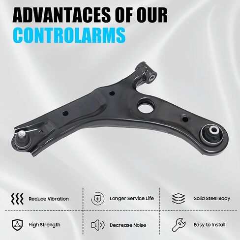 GXARTS Left Front Driver Side Front Lower Control Arm with ball joint 54501-6LB0A Compatible with Nissan Sentra 2020 2021 2022 2023 2024 in Kuwait