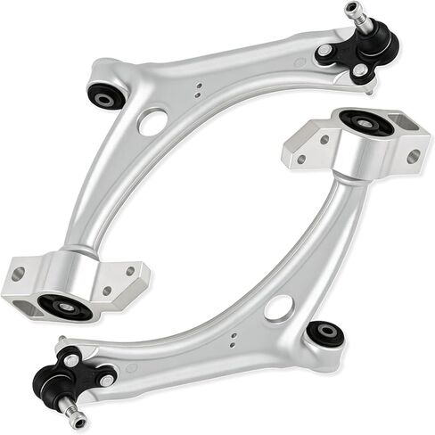2PCS Front Lower Control Arm with Ball Joint Assembly Compatible with Volkswagen 2006 2007 2008 2009 2010 Passat 2009 2010 2011 2012 2013 Tiguan 09-13 2014 2015 2016 2017 CC K620589 K620711 in Saudi Arabia