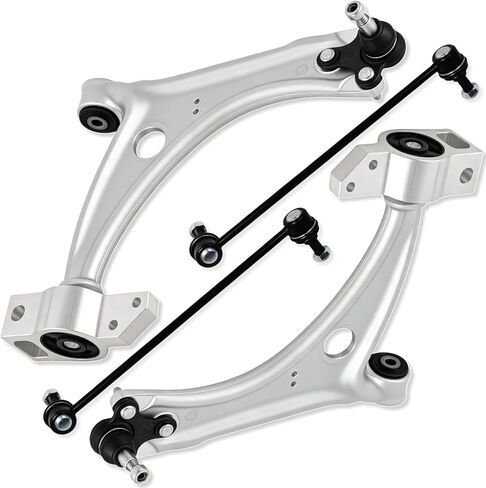 2PCS Front Lower Control Arm with Ball Joint Assembly Compatible with Volkswagen 2006 2007 2008 2009 2010 Passat 2009 2010 2011 2012 2013 Tiguan 09-13 2014 2015 2016 2017 CC K620589 K620711 in Saudi Arabia
