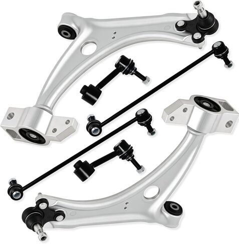 2PCS Front Lower Control Arm with Ball Joint Assembly Compatible with Volkswagen 2006 2007 2008 2009 2010 Passat 2009 2010 2011 2012 2013 Tiguan 09-13 2014 2015 2016 2017 CC K620589 K620711 in Saudi Arabia