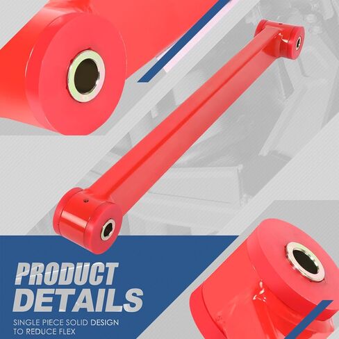Auto Dynasty Pair Heavy Duty Steel Adjustable Rear Suspension Lower Control Arms Compatible with Ford Mustang 05-14 in Kuwait