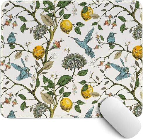 Spring Floral Mouse Pad,Summer Tulip Flower Mouse Pads,Girly Desk Mat,Pretty Cottagecore Flower Desk Mat for Home Office Dorm Desktop Decor,10.2x8.3Inch in Saudi Arabia