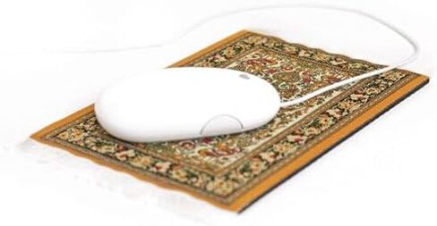 Oriental Carpet Mouse Pad - Authentic Woven Carpet - HEREKE Design in Kuwait