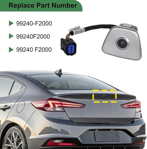 99240-F2000 Rear View Camera Fit for Hyundai Elantra 2019 2020 Reversing Camera Parking Assist Backup Camera # 99240F2000 99240 F2000 in Kuwait
