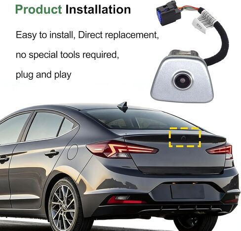 99240-F2000 Rear View Camera Fit for Hyundai Elantra 2019 2020 Reversing Camera Parking Assist Backup Camera # 99240F2000 99240 F2000 in Kuwait