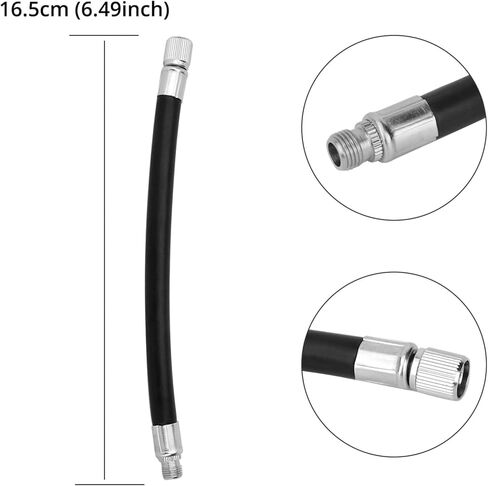 Tire Valve Extension Hose Compatible with Segway Ninebot Mini/Mini Pro/Max/Z6/Z8/Z10 and Electric Scooter MaxG30/G30D/G30P/F20/F25/F30/F40, in Kuwait