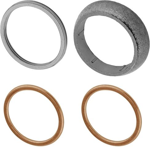 Compatible with 18291-Kae-870 18229-Sne-A01 18291-Mm8-880 Output Pipe Sealing Ring Set for Honda PrKalc18342 in Kuwait