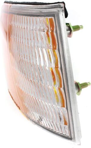 Evan-Fischer Corner Light Set of 2 Compatible with 1992-1995 Ford Taurus Plastic Clear & Amber Lens Driver and Passenger Side in Kuwait