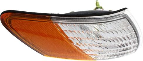 Evan-Fischer Corner Light Set of 2 Compatible with 1992-1995 Ford Taurus Plastic Clear & Amber Lens Driver and Passenger Side in Kuwait