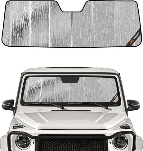 مظلة للزجاج الأمامي من Pigenius لسيارة Mercedes-Benz G-Class 2013-2018 مظلة شمسية للنافذة الأمامية - حماية in Kuwait