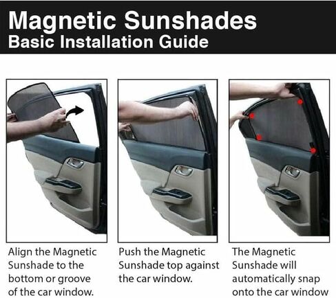 Car Side Window Sunshades for Acura RDX 2016-2023, Magnetic UV Protection Shades for Front/Rear Windows, Heat Resistant Sun Visor Shield Accessories in Saudi Arabia