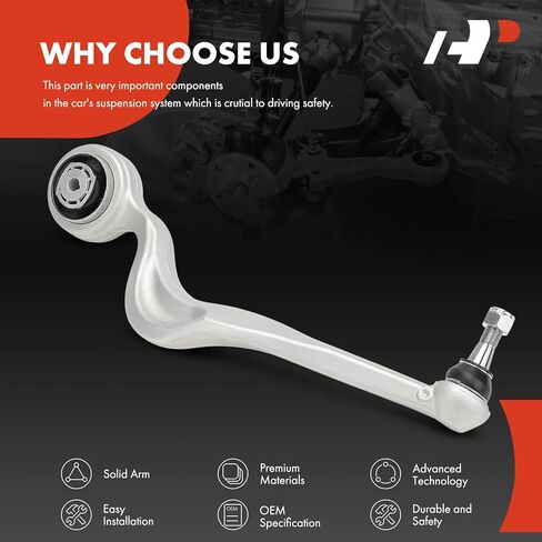 A-Premium Front Left Forward Lower Control Arm, Compatible with Mercedes-Benz Maybach S550 2017, S450 Maybach S560 2018-2020, S550 2014-2017, S560 2018-2021 in Kuwait