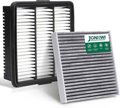 Cabin & Engine Air Filter Set for 2012-2017 Accent/Veloster/Rio, Replace 087902E200, 281131R100(Gas Only) in Saudi Arabia