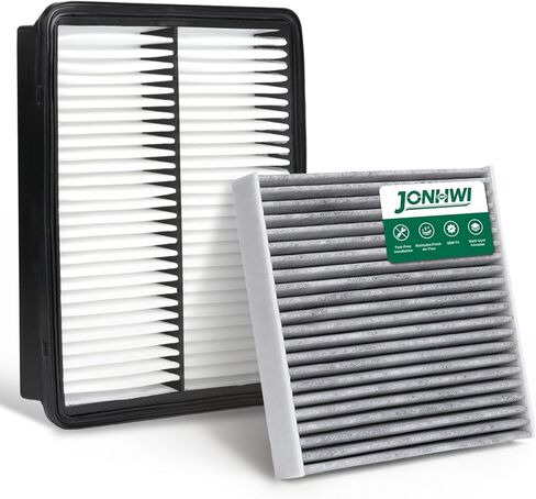 Cabin & Engine Air Filter Set for 2012-2017 Accent/Veloster/Rio, Replace 087902E200, 281131R100(Gas Only) in Saudi Arabia
