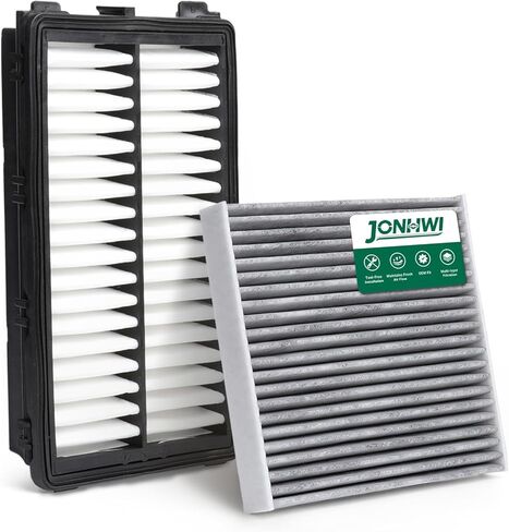 Cabin & Engine Air Filter Set for 2012-2017 Accent/Veloster/Rio, Replace 087902E200, 281131R100(Gas Only) in Saudi Arabia