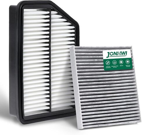 Cabin & Engine Air Filter Set for 2012-2017 Accent/Veloster/Rio, Replace 087902E200, 281131R100(Gas Only) in Saudi Arabia