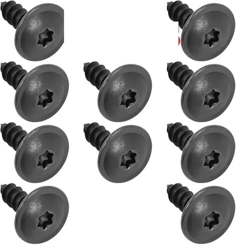 10Pcs Car Clips Fastener Tapping Screws Car Accessories For Golf 4 5 6 7 for Beetle MK3 MK4 MK5 MK6 distintivo in Kuwait